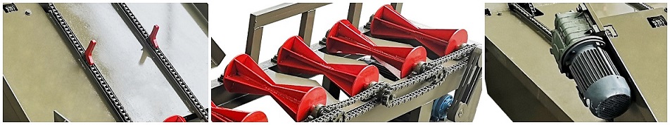 log transmission machine