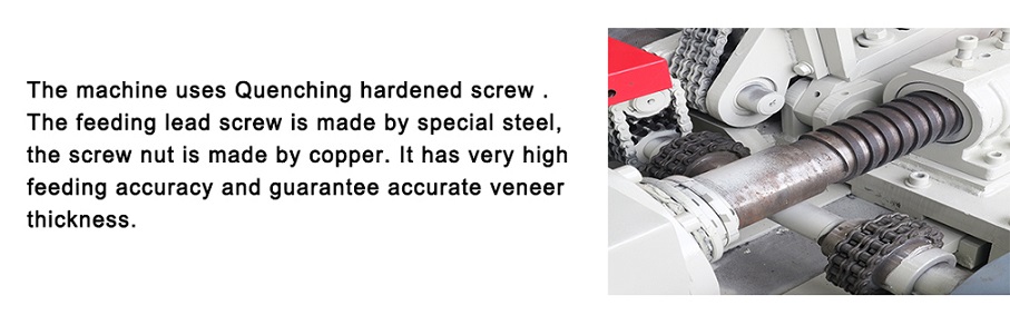 rotary veneer peeling machine