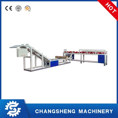 log feeding machine