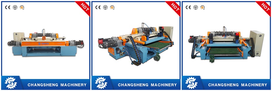 high speed veneer peeling machine