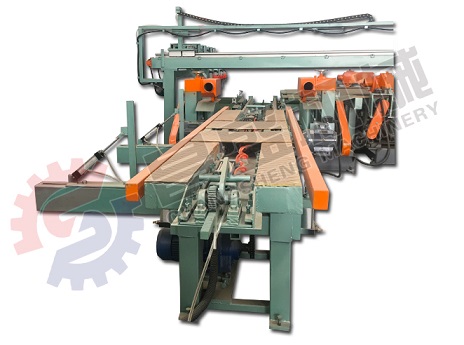 automatic plywood edge trimming saw