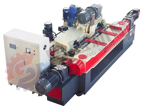 spindleless veneer peeling making machine