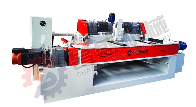 veneer peeling machine