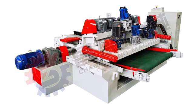 veneer peeling machine