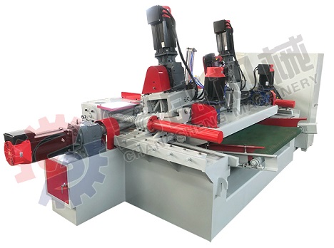 spindleless veneer peeling machine