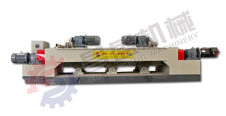 veneer peeling machine