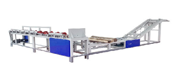 log feeding machine