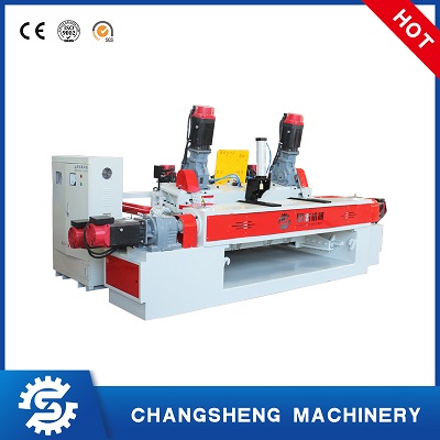 veneer peeling machine