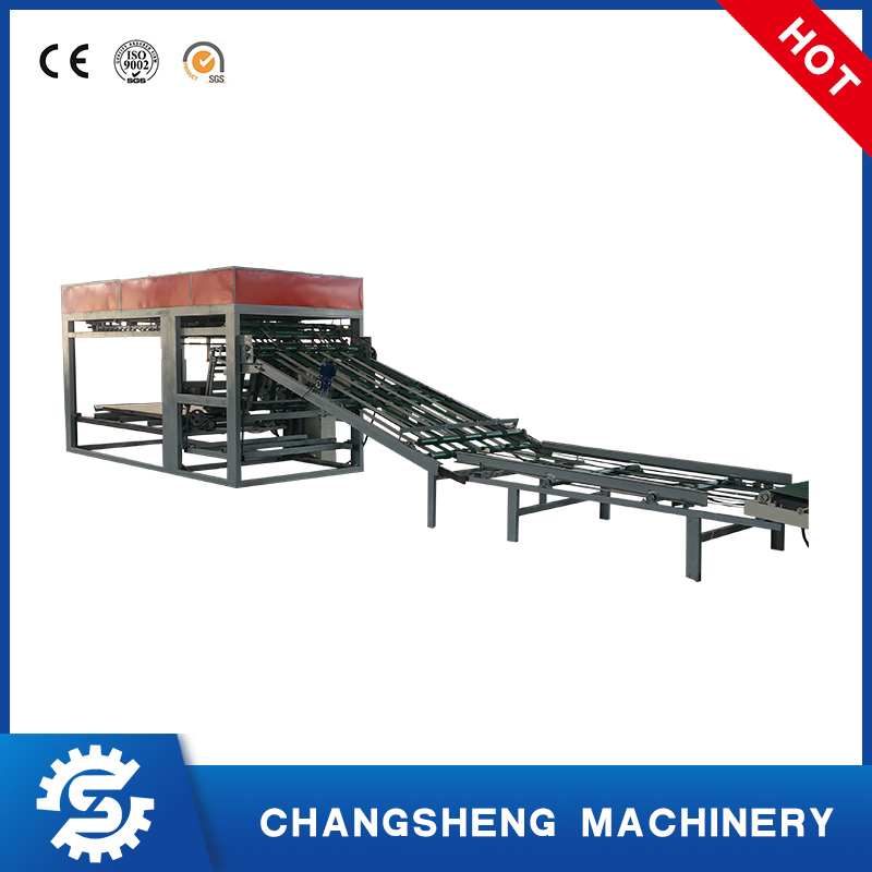 About the veneer stacker