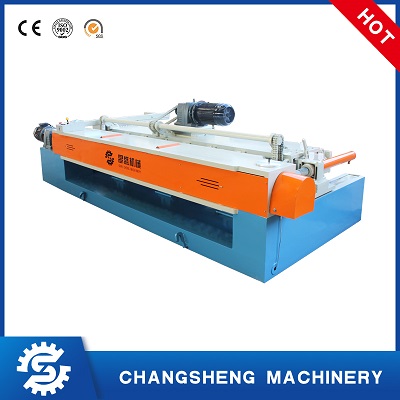 wood veneer peeling machine