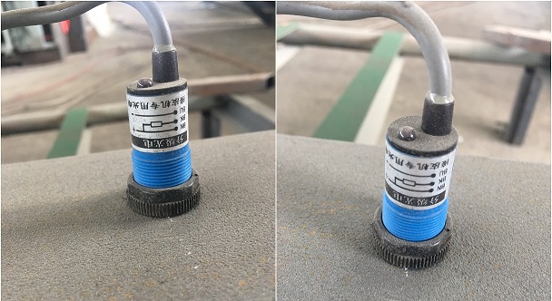 detector of veneer stacker