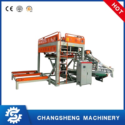 Maintenance of high speed veneer stacker