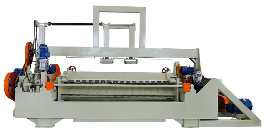 spindle plywood veneer peeling machine