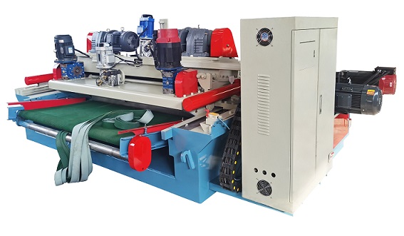spindle less veneer peeling machine