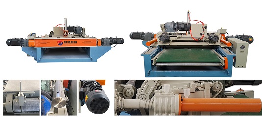 veneer peeling machine