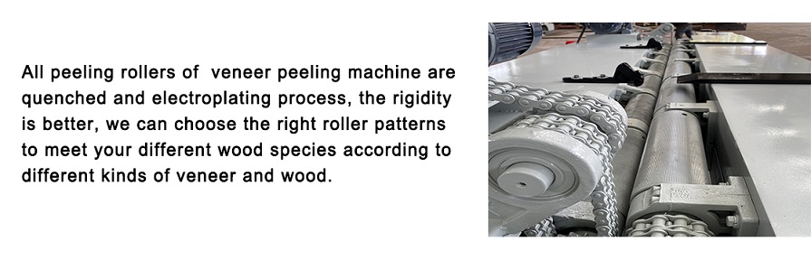 veneer rotary cutting machine