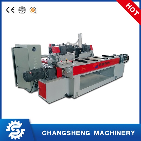 veneer peeling machine