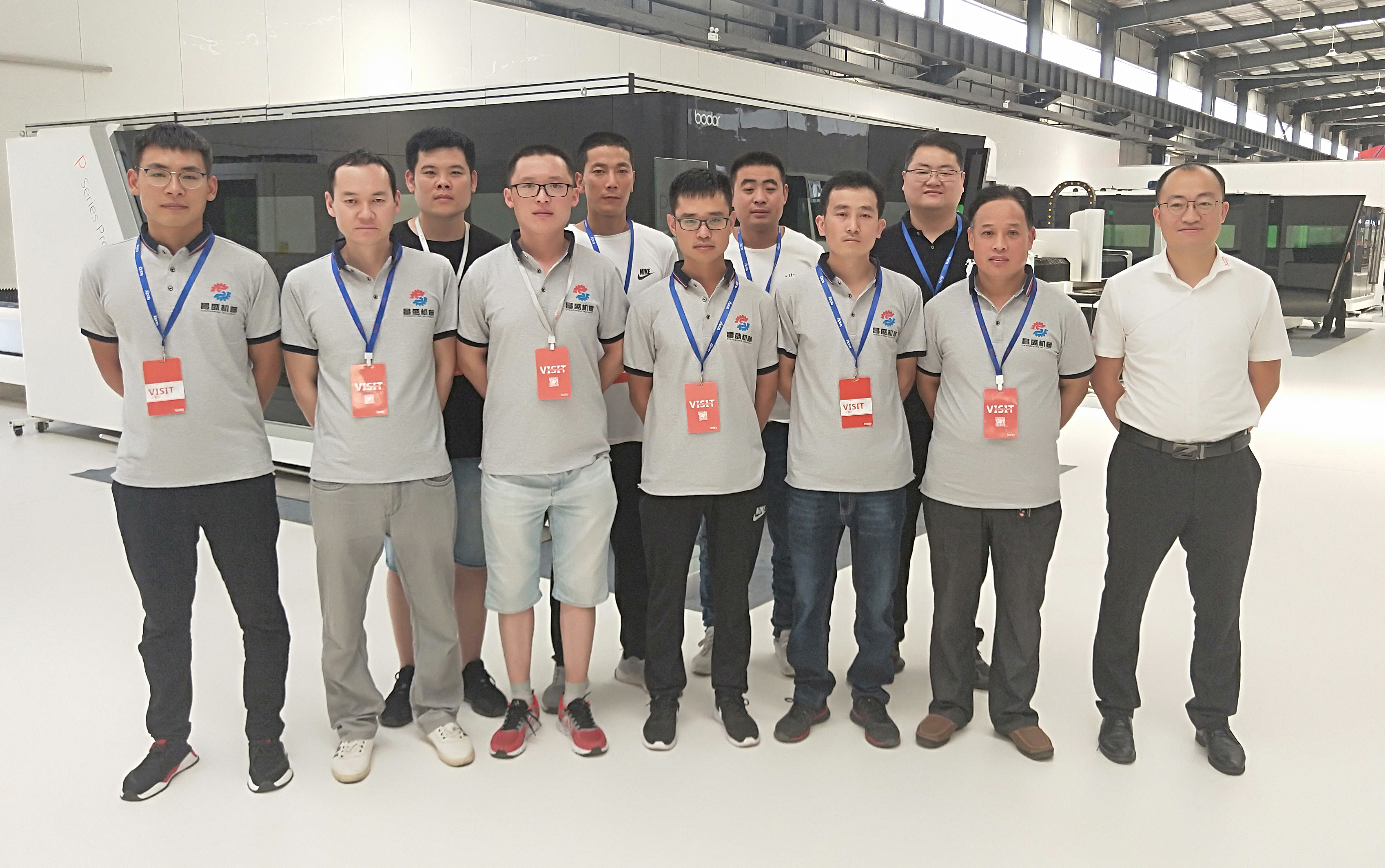 员工在济南邦德激光股份有限公司参观学习-14-1