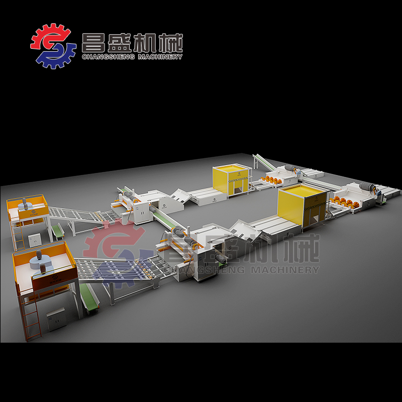 plywood veneer production line