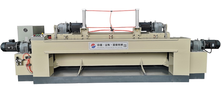 plywood veneer peeling machine