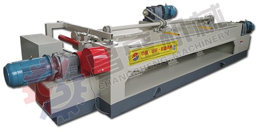 plywood veneer peeling machine