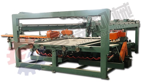 automatic plywood edge trimming saw