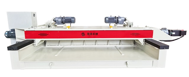 spindleless veneer peeling machine