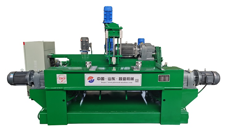 spindleless veneer peeling machine
