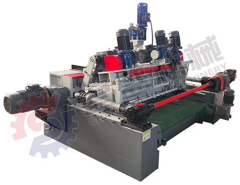 plywood veneer peeling machine