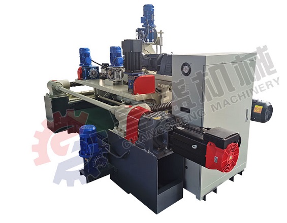 veneer peeling machine