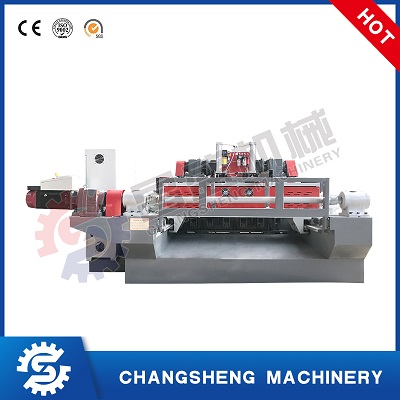 Maintenance method of plywood veneer rotary cutting machine