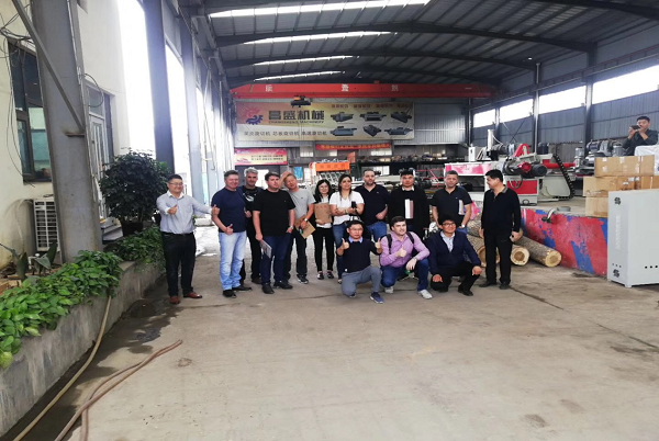 Customer visiting from Brazil 