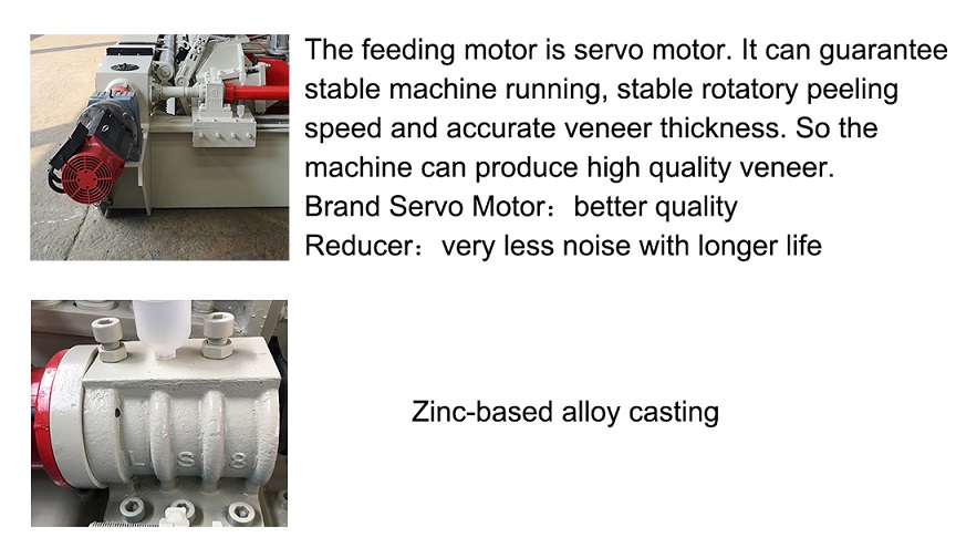 6 feet veneer making machine