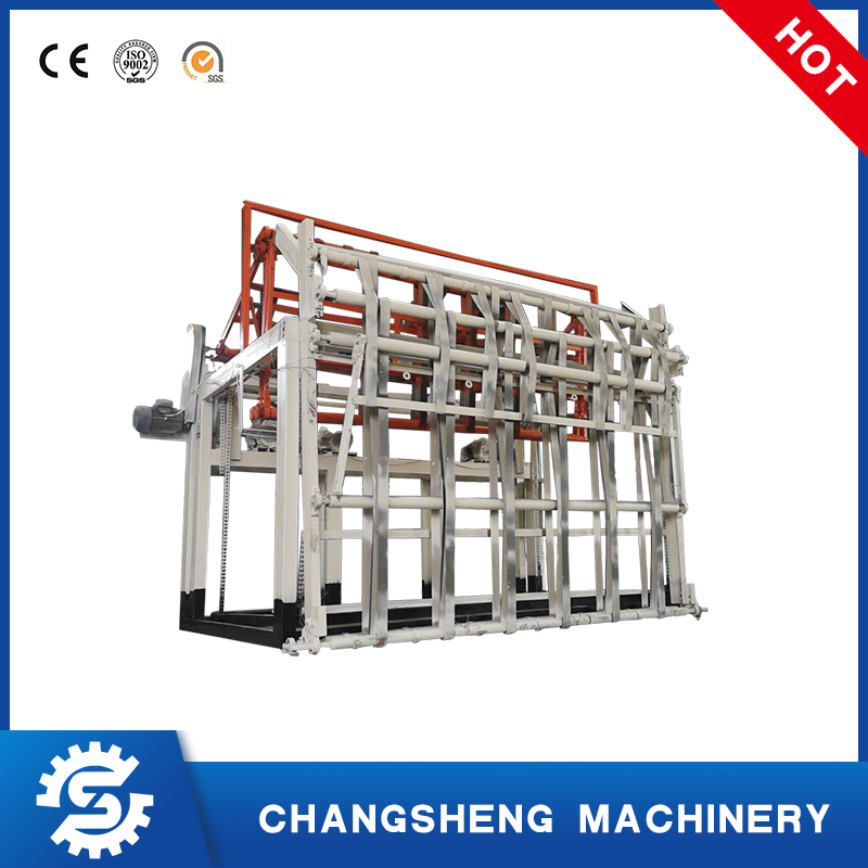 Trouble-shooting method of the veneer stacker machine