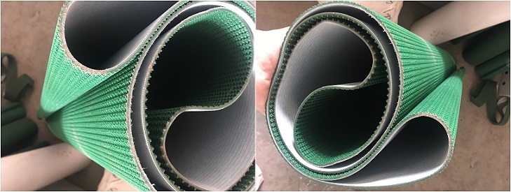 conveyor belt for plywood veneer peeling machine