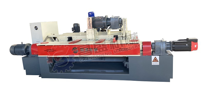 veneer peeling machine