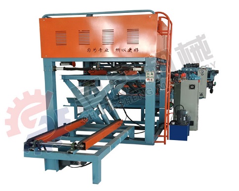 vacuum veneer stacker