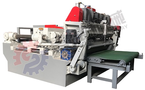 plywood veneer peeling machine