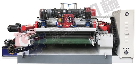plywood veneer peeling machine