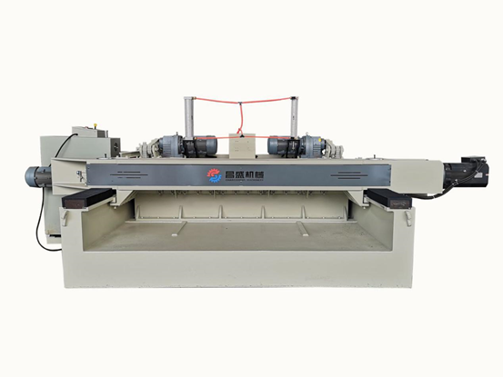 The difference between veneer peeling machine and laminate