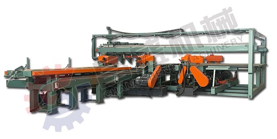 automatic plywood edge trimming saw