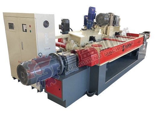 veneer peeling machine