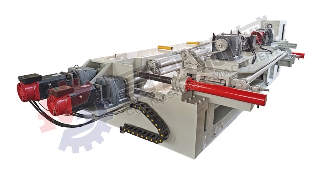 veneer peeling machine