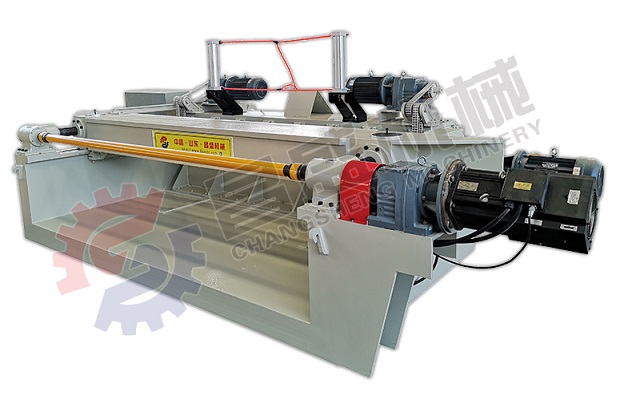 veneer peeling machine