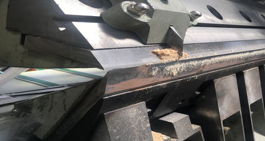 veneer peeling machine 