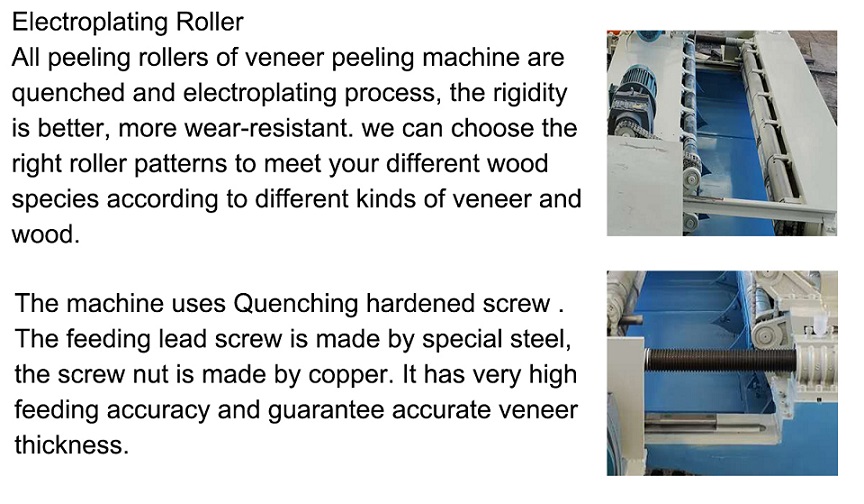 8 feet veneer making machine
