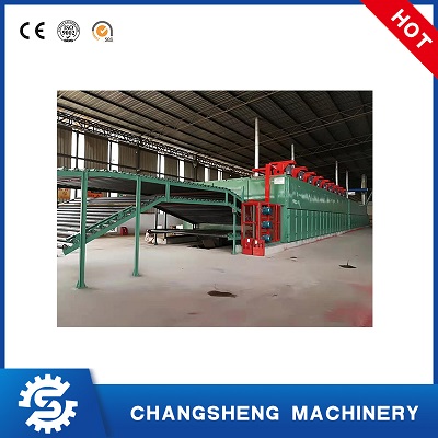 Structure of veneer dryer