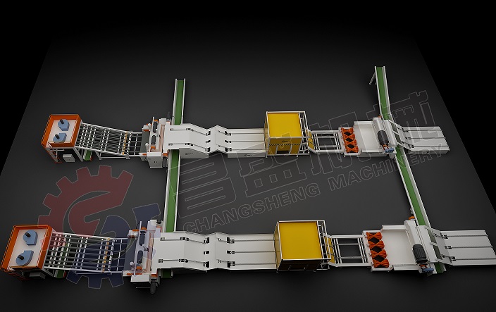 plywood veneer production line