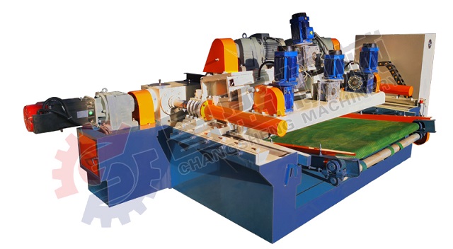 veneer peeling machine