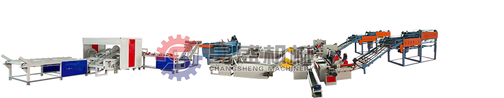 veneer production line